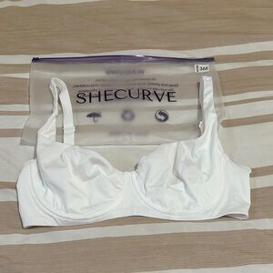 SheCurve viral balconette White Bra
